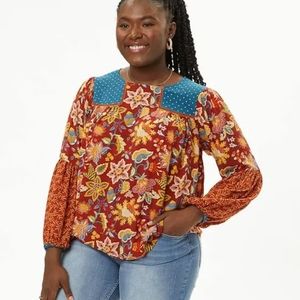 Womens Matilda Jane Garden Mums Top